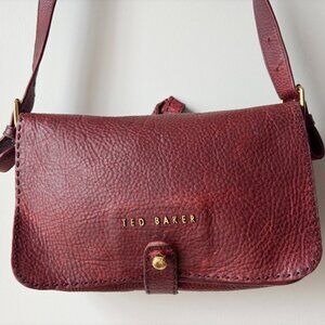 Ted Baker Markun Red Leather crossbody